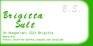 brigitta sult business card